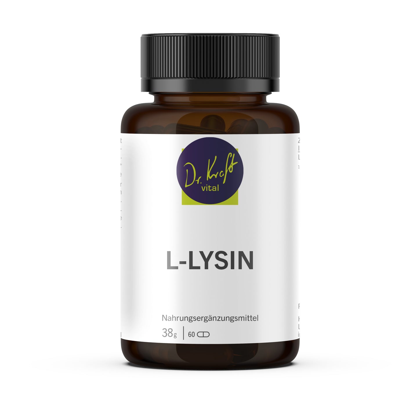 L-Lysin (60 Kapseln) - Dr. Kraft Vital Shop
