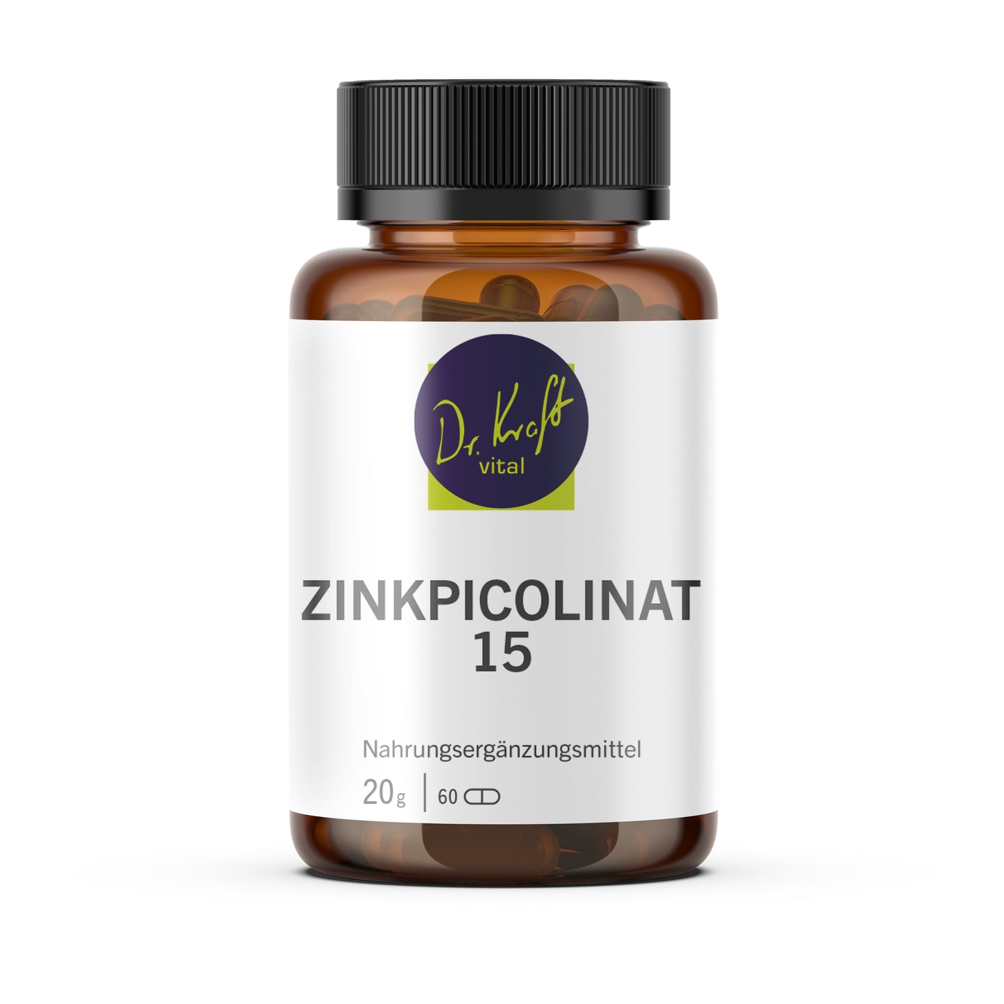 Zinkpicolinat 15 (60 Kapseln) - Dr. Kraft Vital Shop