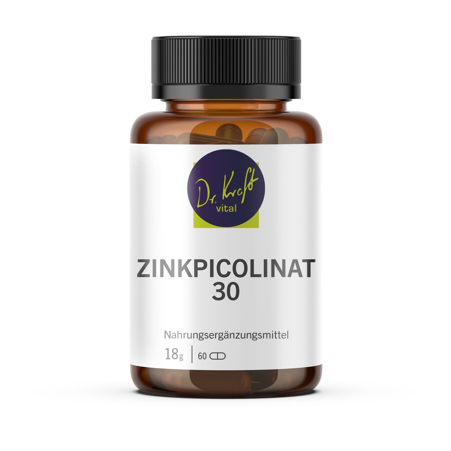 Zinkpicolinat 30 (60 Kapseln) - Dr. Kraft Vital Shop