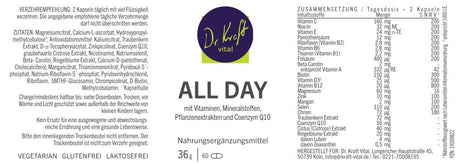 All Day (60 Kapseln) - Dr. Kraft Vital Shop