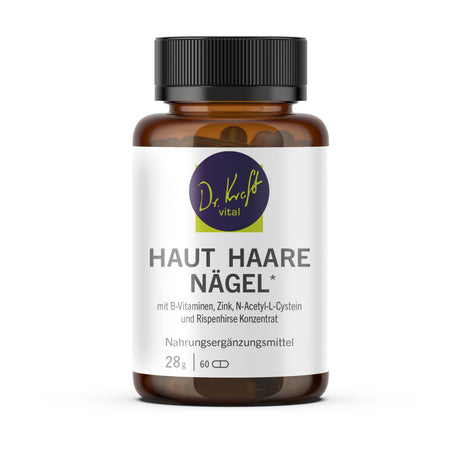 Haut Haare Nägel (60 Kapseln) - Dr. Kraft Vital Shop