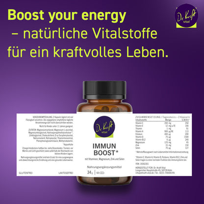 Immun Boost (60 Kapseln) RABBATCODE: Pfingsten15