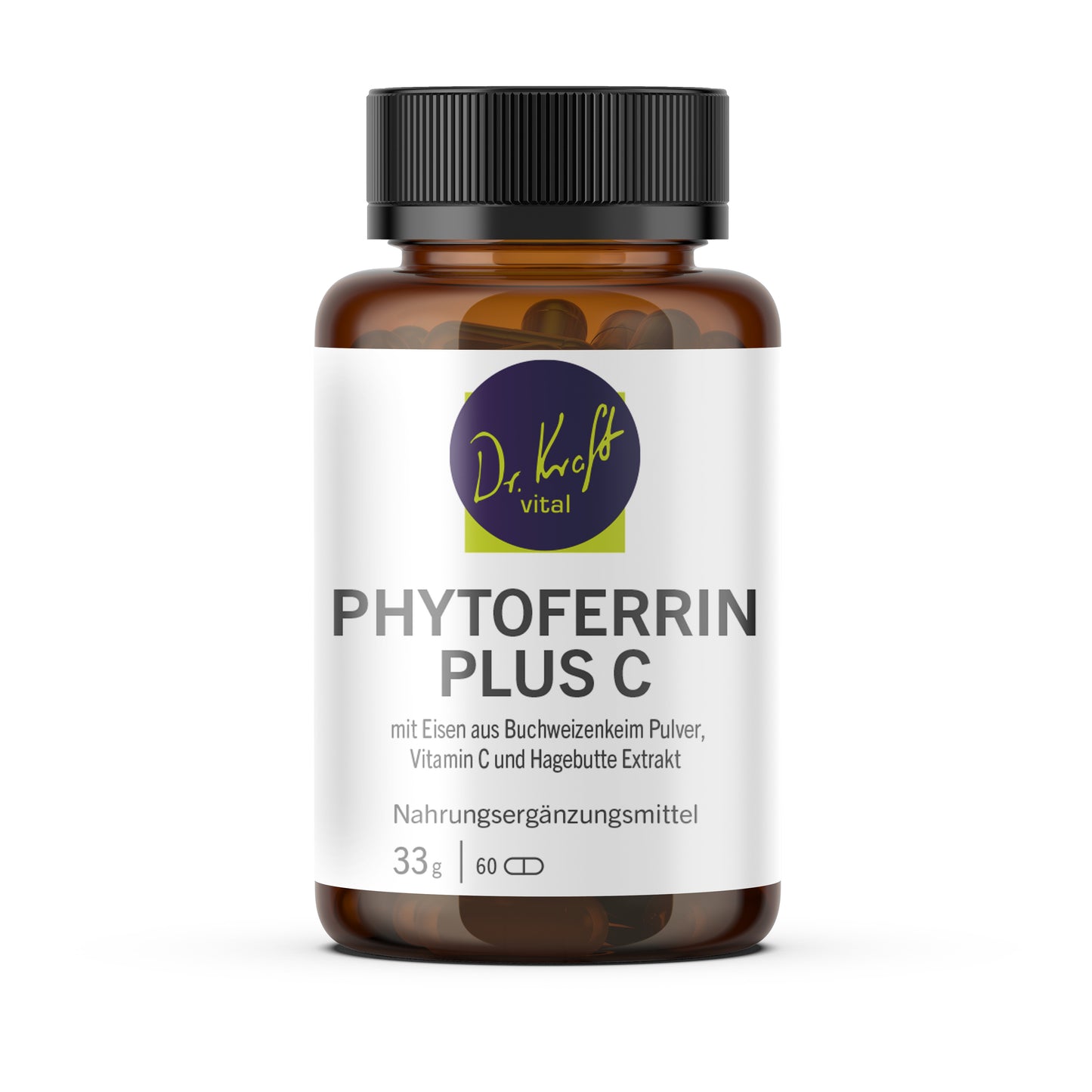 Phytoferrin plus C (60 Kapseln) - Dr. Kraft Vital Shop