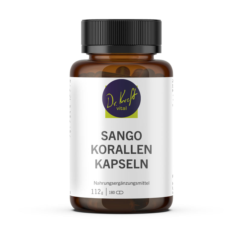 Sango Korallen Kapseln (180 Kapseln) - Dr. Kraft Vital Shop